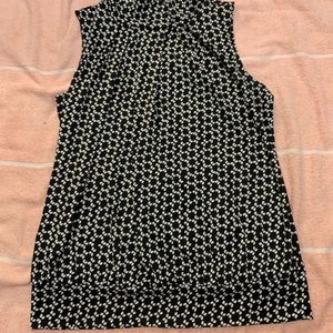 Perseption concepts black and white large woman’s blouse